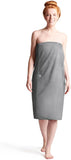 Sauna Skirt, Women's Sauna Skirt with Pockets, Long Sauna Towel Women, Sauna Skirt with Buttons V1237-ZY-203-4958