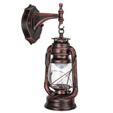 111-240V Retro Style Sconce Light Antique Iron Wall Lamp Fixture for Cafe Bar Hallway Red Bronze V1294-YM0901-ZM01565-02
