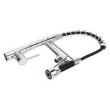 G1/2 Sink Faucet with Pull Down Sprayer Copper Brushed Single Handle Kitchen Water Tap V1294-YM0901-3112210024911