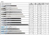 48 pcs T-Shank Jigsaw Blades, Made Of Hcs/Hss, With Storage Case For Cutting Wood, Plastic And Metal V1188-MS-227-1264
