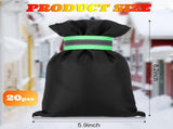 20 Pack Outdoor Faucet Cover for Winter 8.2 x 5.9 Inch Garden Socks with Reflective Strips Freeze V1188-ZC-DLL-2159