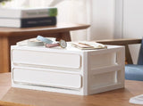 Storage Drawer Multi Layers Stackable Dustproof Desktop Storage Box Organizer for Student Dormitory V1294-YM0521-3117230084711