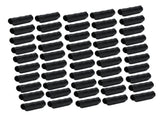 50PCS 10cm Greenhouse Film Clamp Heat Resistant Tube Clip Gardening Frame Pipe Clip for GardenBlack V1294-YM0715-3111210428411