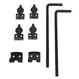 2Pcs Heavy Duty Cane Bolt Gate Drop Rod Efficient Locking Weather Proof Steel Gate Bolt Hardware for V1294-YM0901-3111250060511