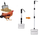 Chicken Coop Poop Shovel 3 in 1 Retractable Chicken Poop Scooper Tool for Chicken Coop Cleaning V1294-YM0901-240814FB03-1