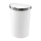 Devanti 50L Motion Sensor Bins Trash Can Kitchen Smart Rubbish Bin D-shape design White SB-50L-S48-WH