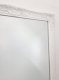 French Provincial Ornate Mirror - White - Small 80cm x 110cm V292-MIRR-FRN013