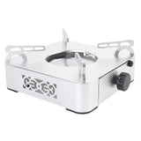 Alcohol Stove Aluminum Alloy Portable Even Heating Backpacking Stove for Hiking Camping BBQ Picnic V1294-YM0901-3118250041911