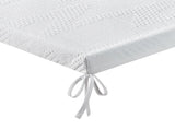 Dreamz Gel Memory Foam Mattress Topper Camping Bed Car Mattress Roll Floor Mat MP1021-WH-T-AU