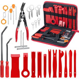 High Quality 28Pcs Auto Mechanic Tool Kit Car Cleaning Kit Car Cover Fastener Accessories Clip V1189-LC-QP-00237