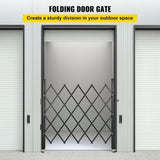 Single Folding Security Gate Folding Door Gate 37"W x 48"H Scissor Gate V952-SSFDMDM0.91X1.22MV0