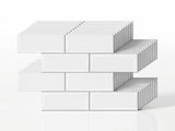 Artiss 3D Peel and Stick Wall Tiles Self Adhesive Subway Backsplash 10 Sheets, White PST-200-WH