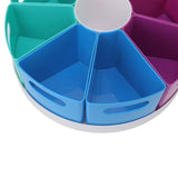 Desk Storage Box 360 Degree Rotating Removable Bins Pen Holder Desktop Stationery Organizer for Pens V1294-YM0901-3117230142711