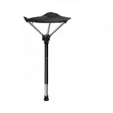 Folding Fishing Tools Outdoor Telescopic Folding Stool Portable High Single Leg V1192-AZ-W-14770