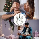 Spider Pendant Necklace Surgical Steel Superhero Spiderman Jewelry for Kids- Silver B V1164-325762