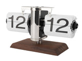 Flip Desk Clock Vintage Large Number 24 Hours Auto Flip Down Mechanical Clock for Home Living Room V1294-YM0901-3115250023811