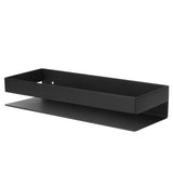 30cm Matt Black Shelf Stainless Steel Bathroom Shelf Kitchen Storage Rack for Home Bathroom V1294-YM0901-3112210032011