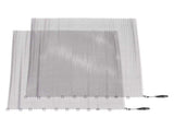 Fireplace Mesh Screen Curtain 2 Wide Panels Hanging Replacement Screens for Home Wood Burning V1294-YM0706-3114230116511