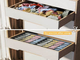 Tutuviw Wardrobe Clothes Organizer for Jeans, Upgraded Drawer Organizers for Clothing with Handle V1189-WXFWAL-20260319-01125