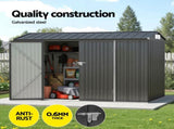 Giantz Garden Shed 3x2.18M Outdoor Storage Sheds Tool Workshop House Shelter SHED-GAB-7X10-ABC