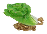 Lucky Cabbage Crafts Chinese Bai Cai Ornament Resin Feng Shui Blessing Wealth Decoration For Shop V1294-YM0710-3115230131611