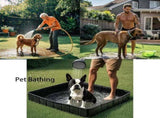 Portable Folding Camping Shower Base for Outdoor Shower Tent, RV, Pet Bath, Compatible with Most V1188-MS-325-1057