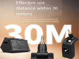 Guitar Wireless System Audio Transmitter Receiver USB Rechargeable Wireless System for Electric V1192-AZ-W-28663
