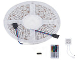 16.4ft LED Strip Light Remote Control 44Key Adjustable 5050 300LEDs RGBW Waterproof Rope LightUS V1294-YM0901-3119210174511