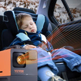 VEVOR 5 KW Diesel Air Heater, Bluetooth App Control All-on-one Diesel Heater with Automatic Altitude V952-ZCJRQWS12V5KWZ2K5V9