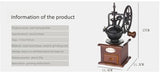 Manual Coffee Bean Grinder V888-ELOSUNG39024