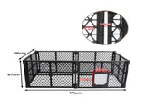 PaWz Pet Playpen Folding Dog Plastic M Medium PT1122-M-BK