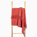 Brighton Throw - 100% NZ Wool - Cherry V164-BR19