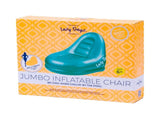 Lazy Dayz Jumbo Inflatable Chair - Teal V1181-LD0099-TL