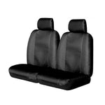 Challenger Canvas Rear Seat Covers - Universal Size 06/08H V121-UNICHAL06HBLK