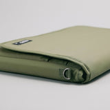 15.6/16 inch Laptop Sleeve Padded Shoulder Bag Travel Carry Case LATO KHAKI V274-OF-DST-LAPBG108L-KH