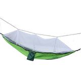 Outdoor Hammock 661lb Load Bearing Lightweight Portable Hammock with Net for Courtyard Camping V1294-YM0901-3111240095411
