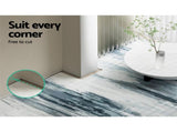 Artiss Rug 160x230cm Area Rug Washable Mat Large Carpet Soft Short Pile Poca FLR-4233-160X230-BG-GR