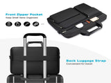 Protective Case 13 inch Sleeve, Open Bag with 2 Raised&1 Flapover&1 Handle&Belt, V1192-AZ-W-3095