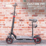 VALK Fusion 7 Electric Scooter, 800W, AU Compliant, with Seat Option, 48V 13Ah Lithium, 50km Range, V219-TRNESCVAF7SA