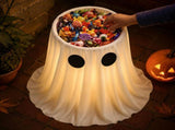 Halloween Decorations Outdoor Indoor, 30IN Lighted Ghost Candy Bowl with Timer Remote & Large V1107-130-52838
