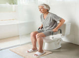 Raised Seat with Arms, 136.1 kg Load Capacity, 127 mm Lift Height, Widened Commode Elevated V952-XNSDSJGMTZD5HIUXQ001V0