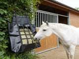Horse Feed Hay Net with Metal Rings Durable Hay Feeder Bag for Stables, Trailers & Travel, V1107-CS-QFLCCE6