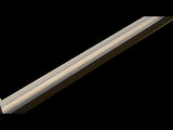 Semi-Frameless Shower Screen Black, Front x195cm V63-824571