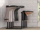 Black Metal Shoe Rack Organizer for Entryway V1142-LP601099526455996