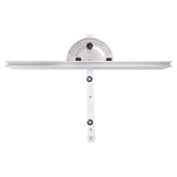 Angle Protractor Angle Finder Ruler Aluminum Alloy Protractor Woodworking Ruler Angle Measure Tool V1294-YM0703-3114230077511