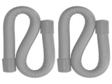 Yoga Weight Ring Elastic Adjustable Durable Household Unisex Wrist Weights for Sports RunningGrey V1294-YM0901-3117210148314