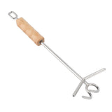 Dutch Oven Lid Lifter Tool Camp Cast Iron Pot Non Scald Lengthening Stainless Steel Double Hook V1294-YM0901-3111240020711