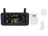 Indoor Outdoor Weather Wireless Station Thermometer Color Display Digital Temperature Humidity V1294-YM0901-3111240138512