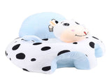 Infant Support Seat with Two Handles Comfortable Plush Cartoon Anti Slip Bottom Infant Learning V1294-YM0901-3116240027511