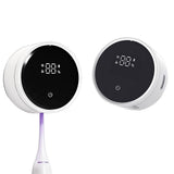 Wall Mounted Toothbrush Holder Electric Tooth Brush Cleaner with Auto Inductive for Bathroom V1263-JX-6714